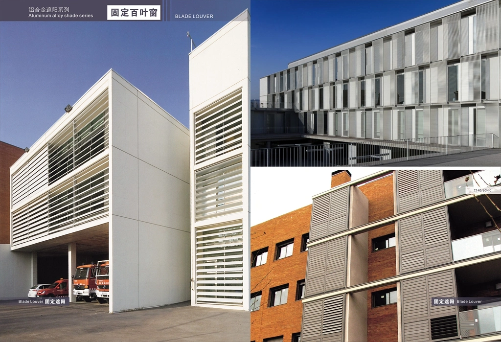 Aluminum External Weather Louver Sun Louvers China Supplier